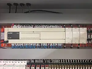 Sección de control PLC